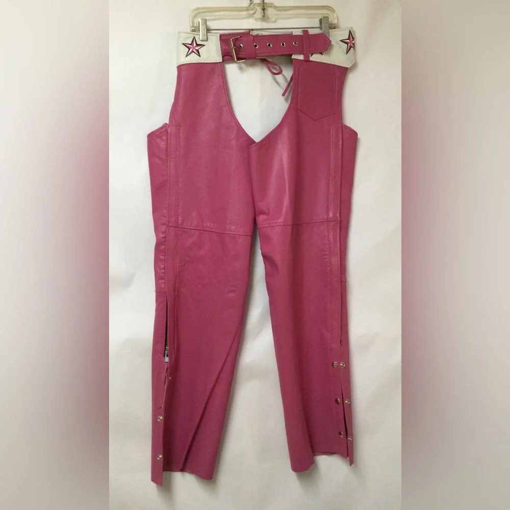 Vintage Pink Riding Jacket an Chaps.   XL - Picture 10 of 16